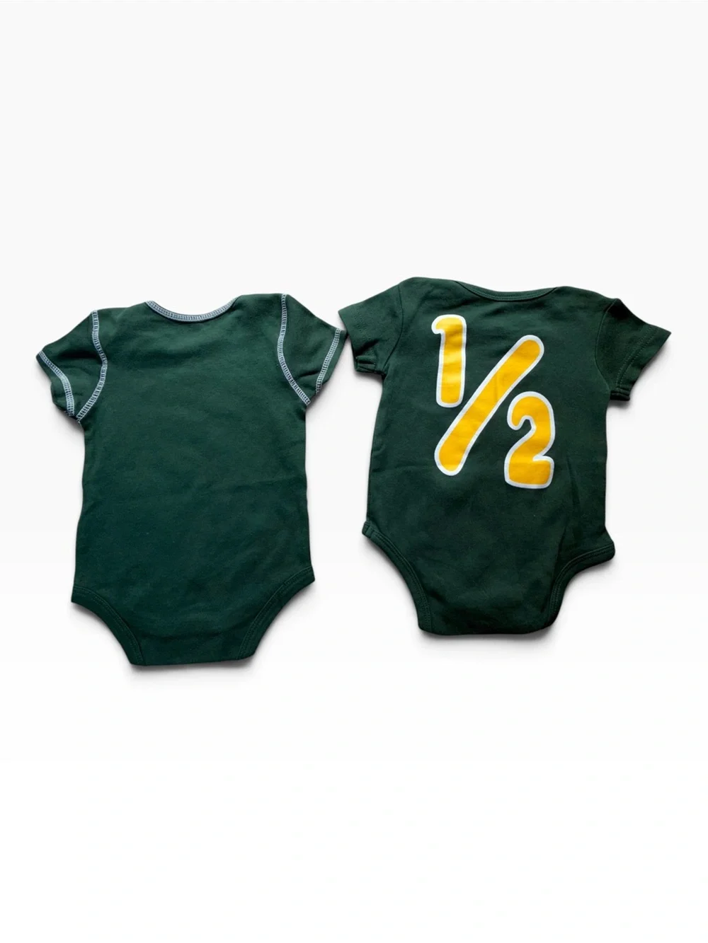 Green Bay Packers Baby Bodysuit Lot 3-6 Months NFL Team Apparel 2 Piece